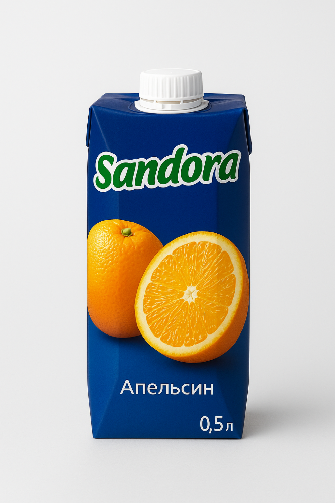 Сік Sandora Апельсин 0,5л